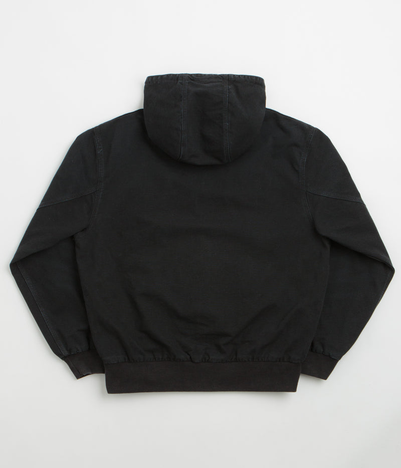 Carhartt OG Active Jacket in Black Stone Canvas