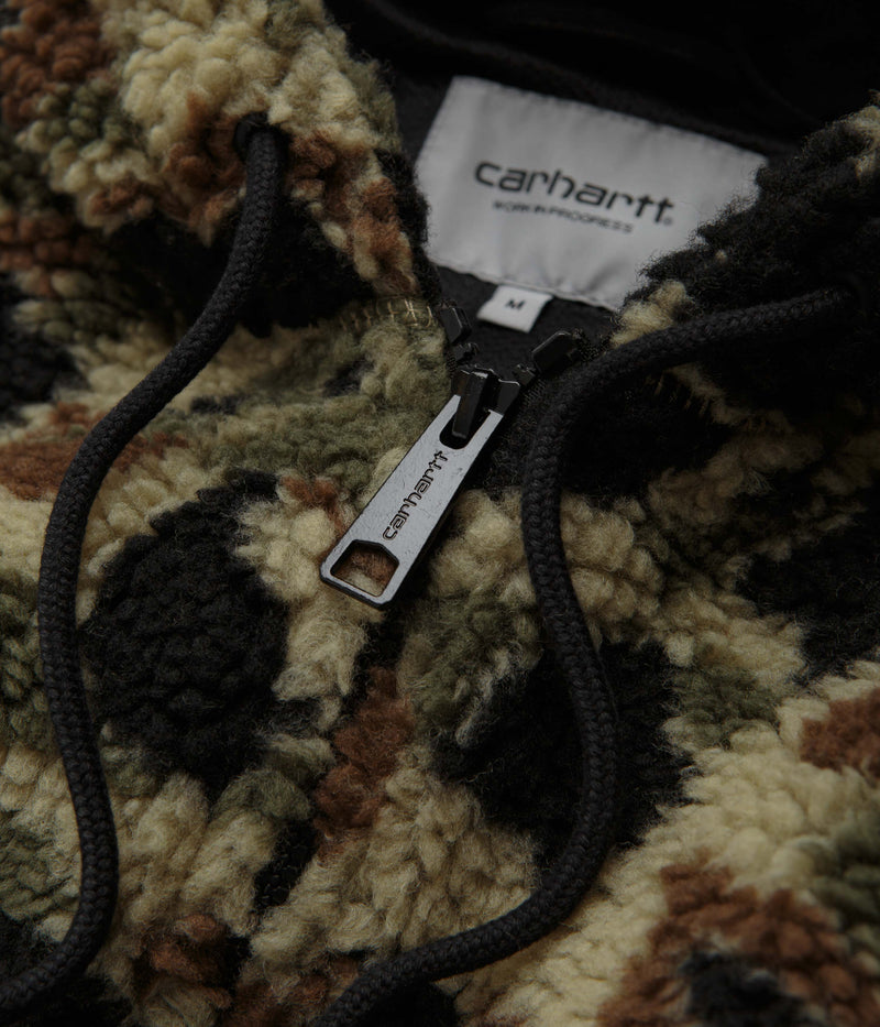 Carhartt OG Active Liner Fleece in Camo Duck Jacquard and Green