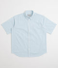 Carhartt Phelps Short Sleeve Shirt in Phelps Stripe and Bluebird