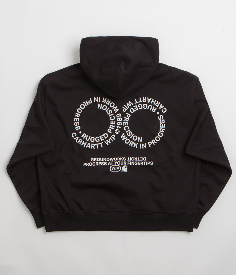 Carhartt Rotation Hoodie in Black and White