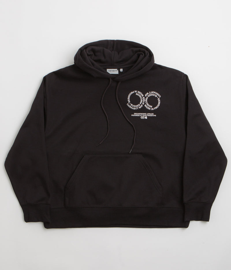 Carhartt Rotation Hoodie in Black and White