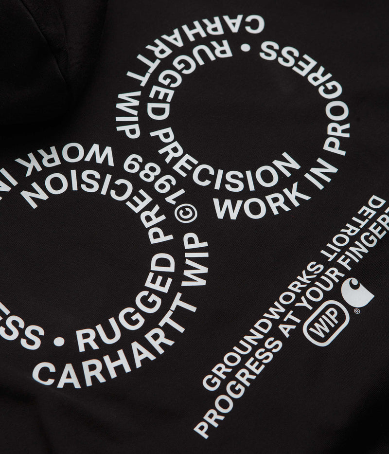 Carhartt Rotation Hoodie in Black and White