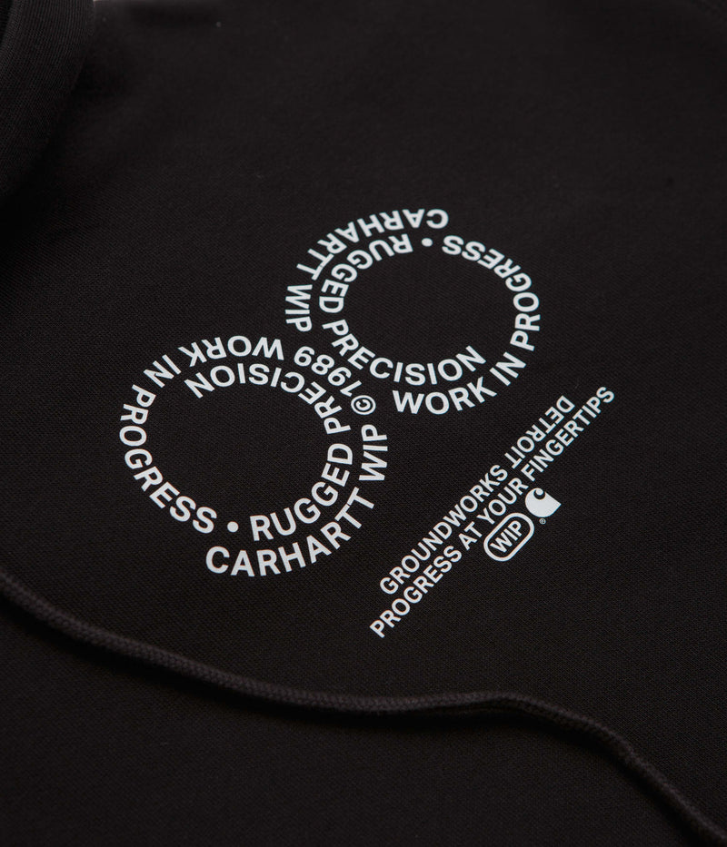 Carhartt Rotation Hoodie in Black and White