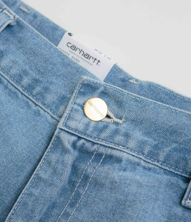 Carhartt Simple Shorts in Blue Light True Washed