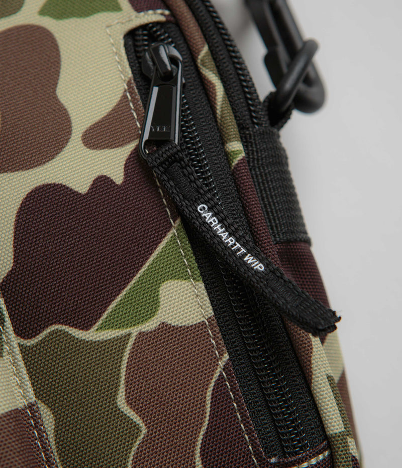 Carhartt Small Essentials Bag in Camo Duck Green