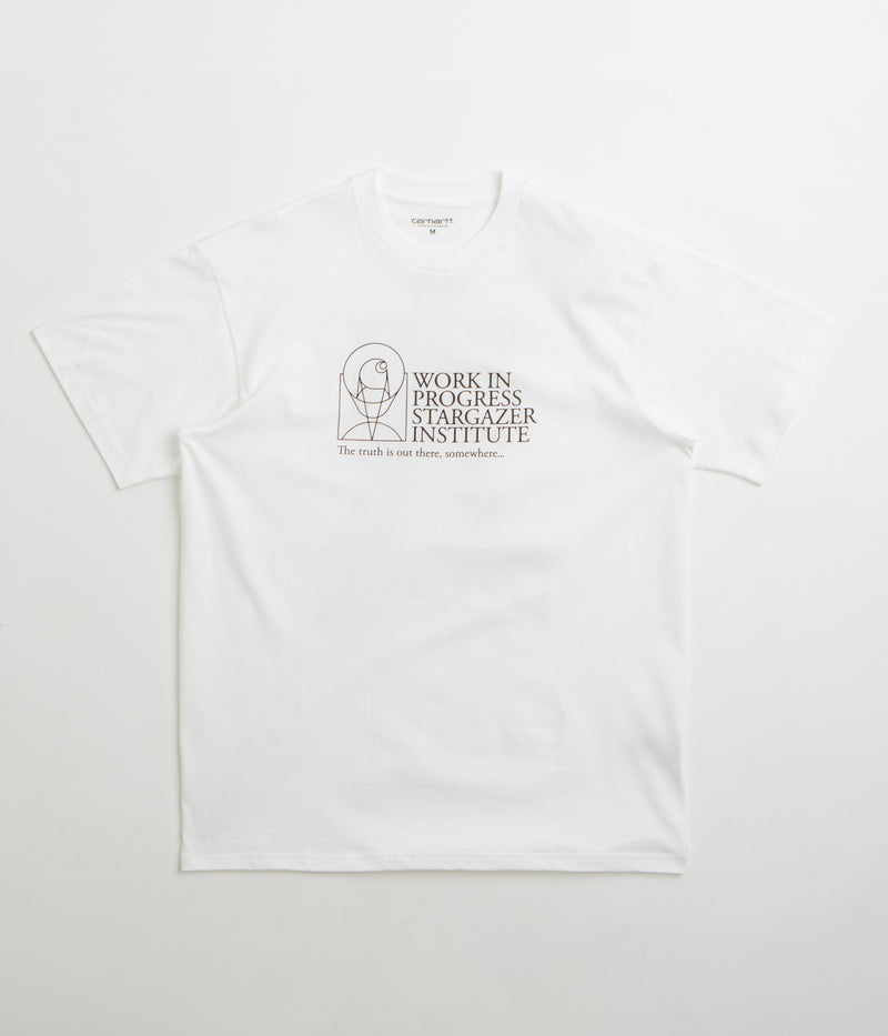 Carhartt Stargazer T-Shirt in White and Black