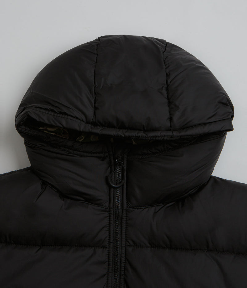Carhartt Toronto Jacket in Black and Camo Duck / Green