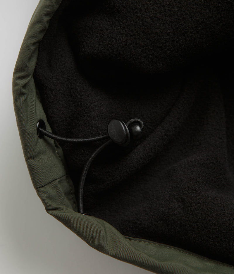 Carhartt Windbreaker Pullover Jacket in Office Green and White