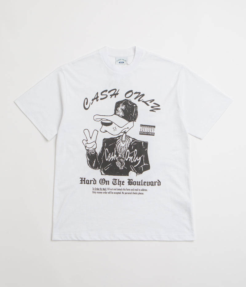 Cash Only Boulevard T-Shirt in White