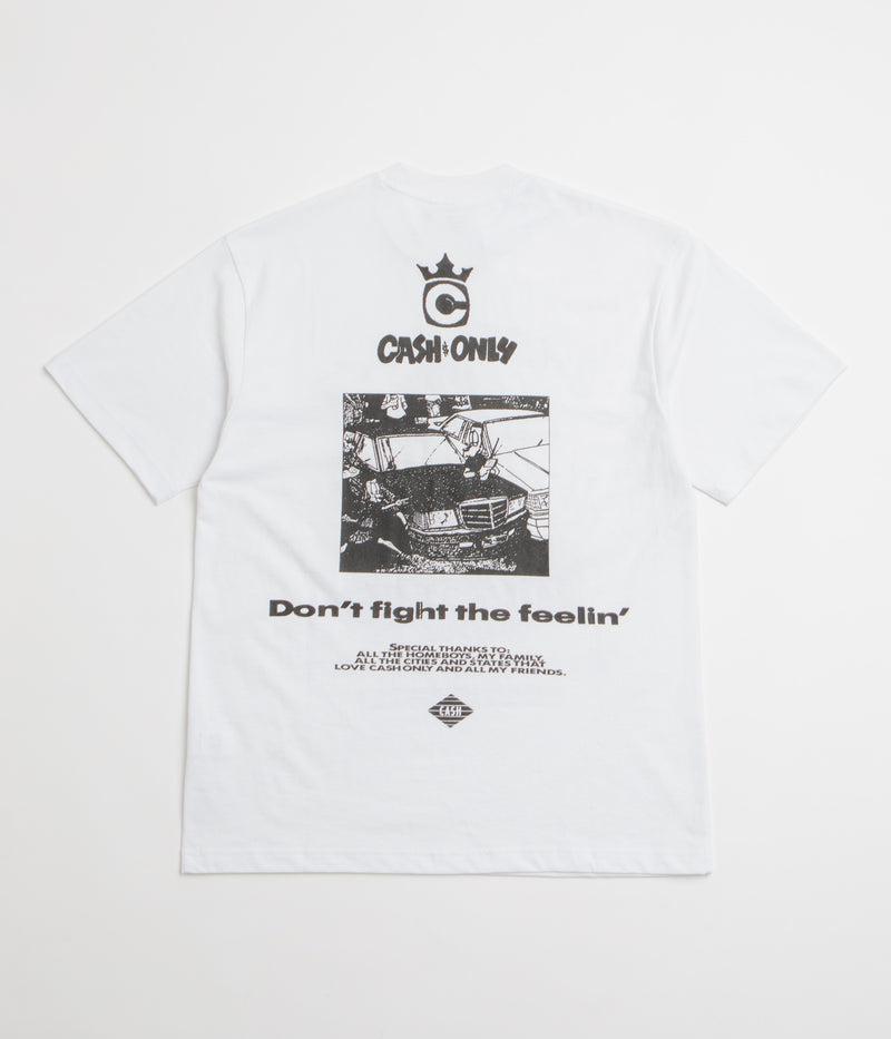 Cash Only Boulevard T-Shirt in White