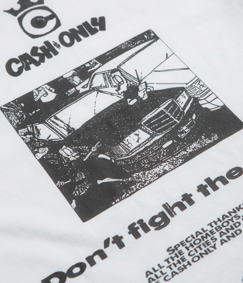 Cash Only Boulevard T-Shirt in White