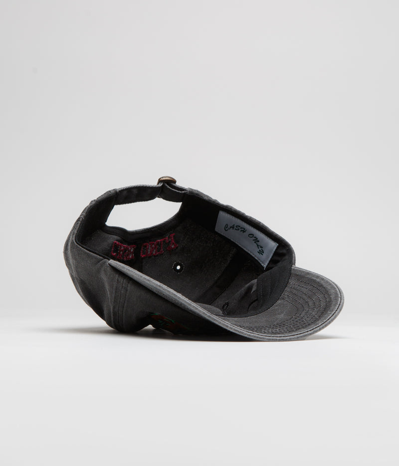 Cash Only Campus Cap in Washed Black
