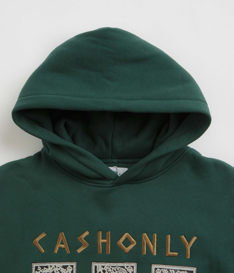 Cash Only High Rollers Hoodie in Forest