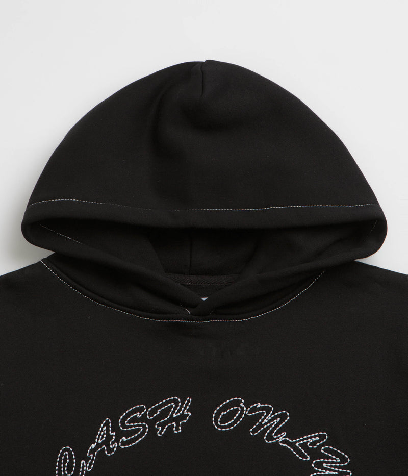 Cash Only Stitch Logo Hoodie in Black