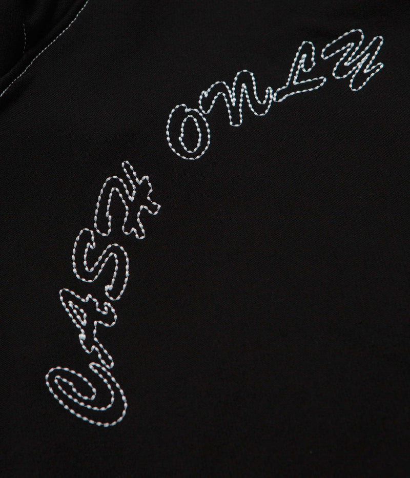 Cash Only Stitch Logo Hoodie in Black