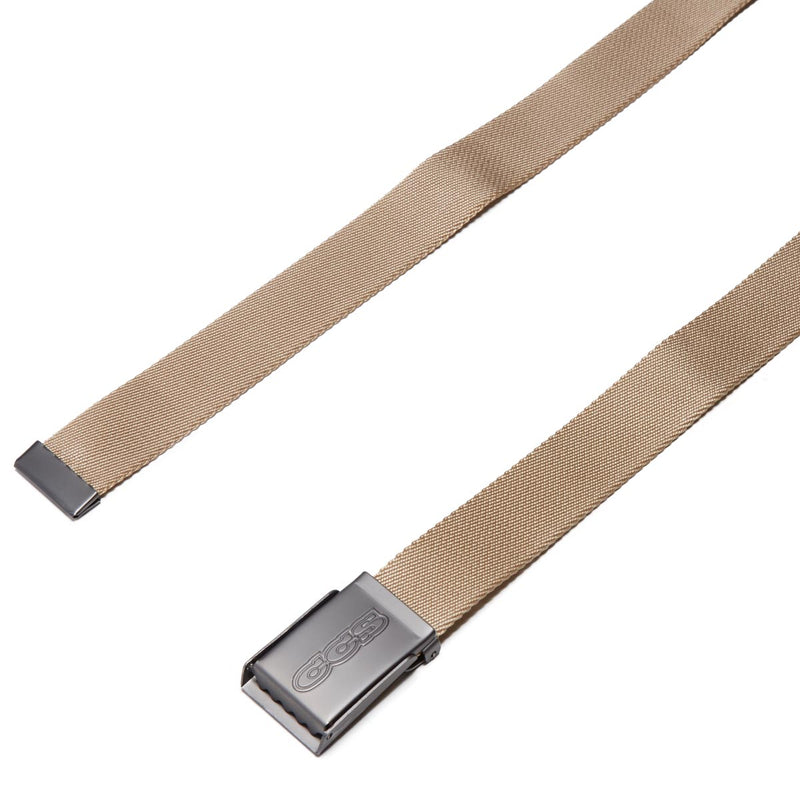 CCS Gunmetal 96 Logo Web Belt - Tan
