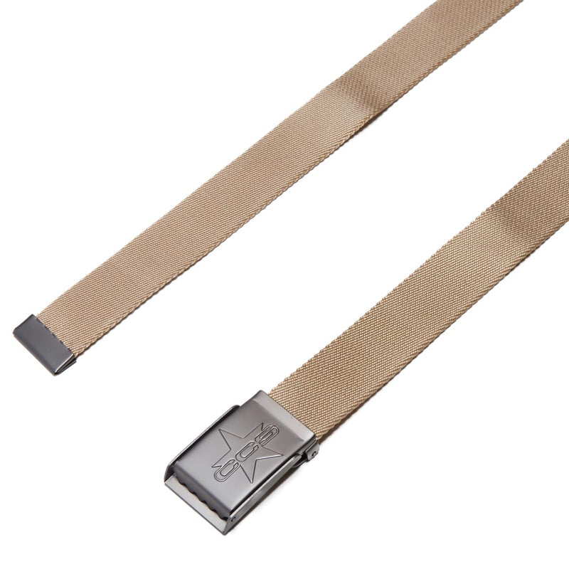 CCS Gunmetal 97 Star Web Belt - Tan