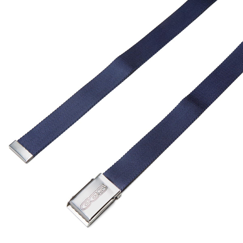 CCS Silver 96 Logo Web Belt - Navy