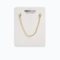 Xero Shoes Gold Chain Dangle Shoe Charm