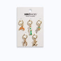 Xero Shoes 5-Piece 'Good Vibes' Dangling Shoe Charms