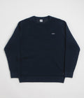 Civilist Loose Gauge Knit Sweatshirt in Navy