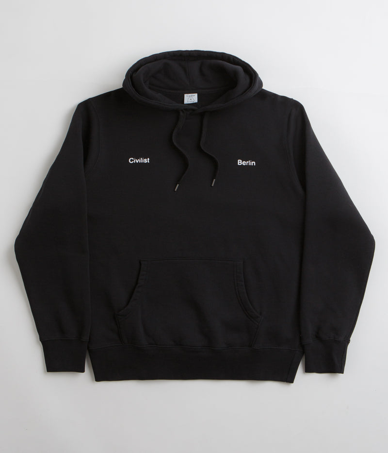 Civilist Skull Hoodie in Black