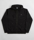 Civilist Studded Heavy Zip Hoodie in Black