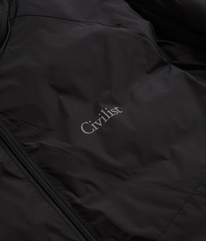Civilist Tech Puffer Jacket in Black