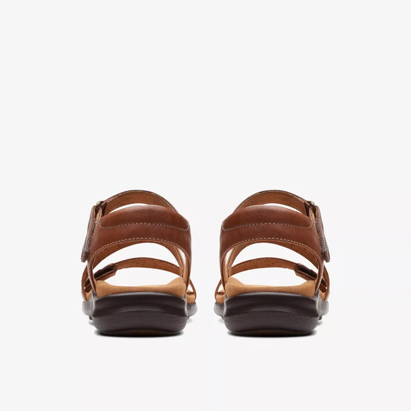 Clarks Women's Kitly Way - Tan Leather