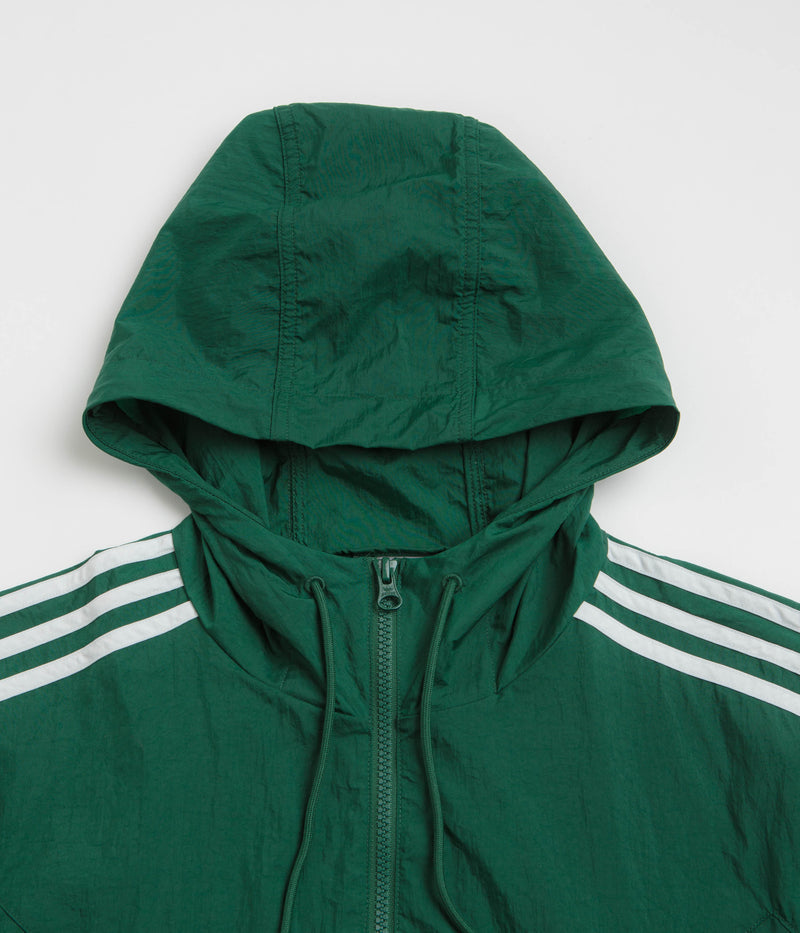 Adidas Classic Anorak Jacket in Collegiate Green