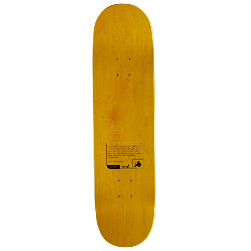 Cliché Javier Mendizabal Griptape Art Skateboard Complete - 8.25"