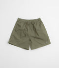 Nike Club Flow Wash Shorts in Medium Olive and Medium Olive