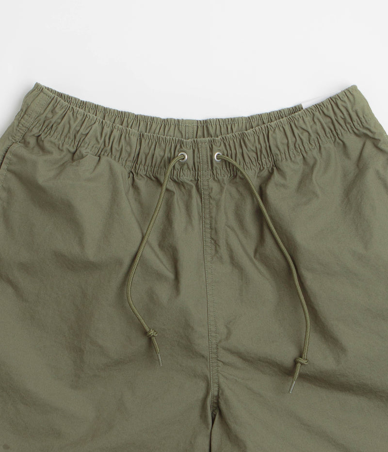 Nike Club Flow Wash Shorts in Medium Olive and Medium Olive