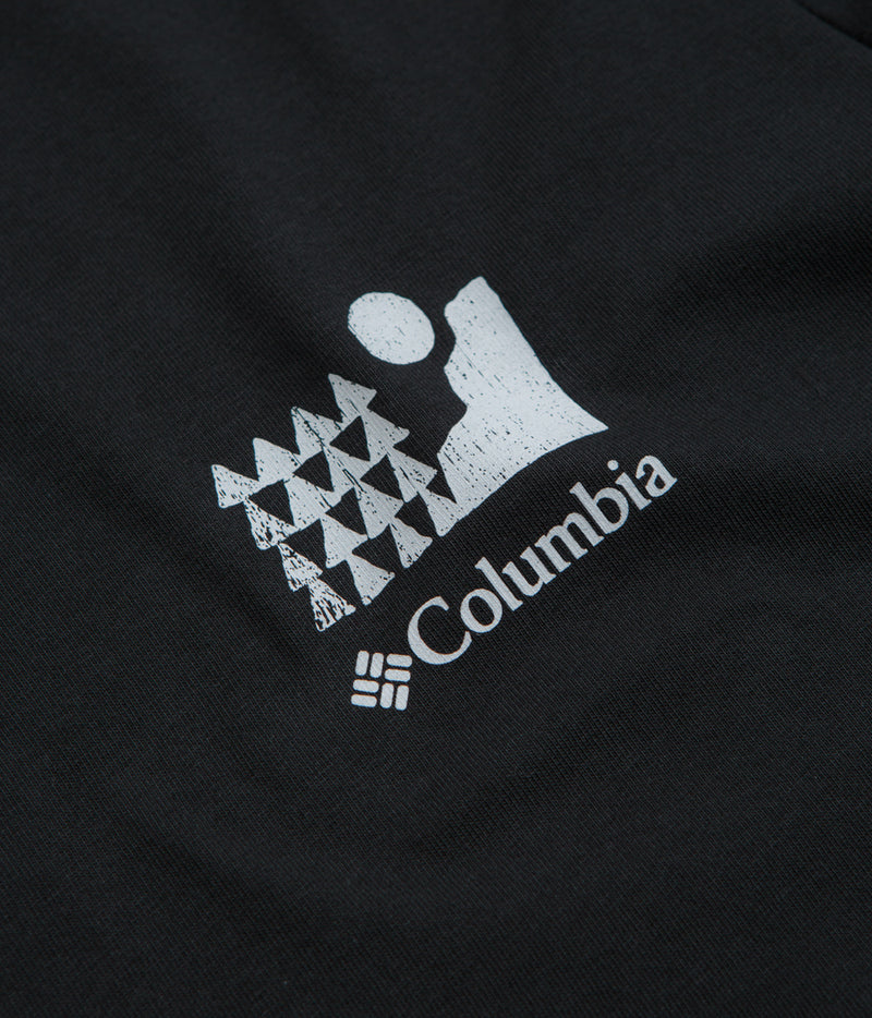 Columbia Explorers Canyon Back T-Shirt in Black and Explore Outdoors