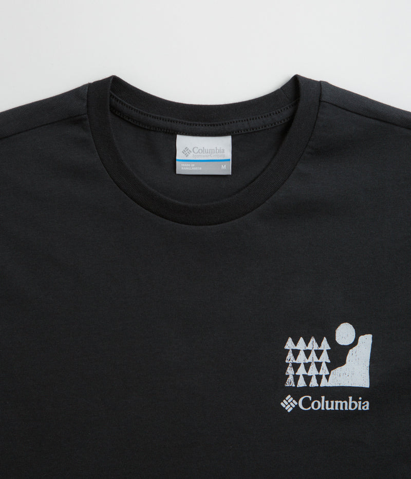 Columbia Explorers Canyon Back T-Shirt in Black and Explore Outdoors