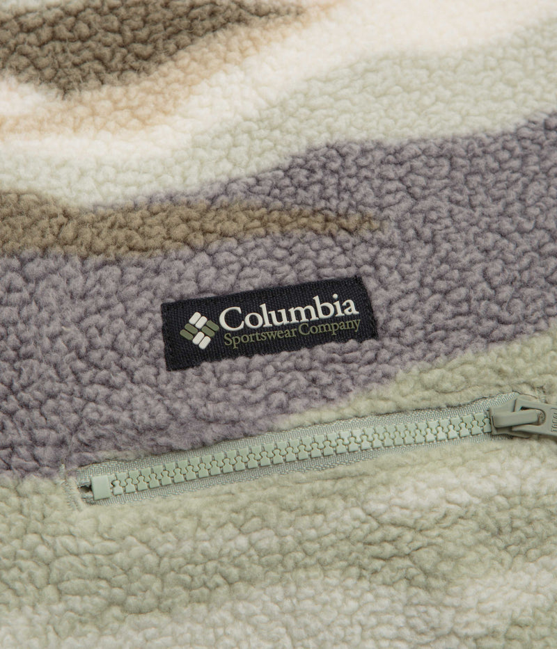 Columbia Helvetia II Printed Half Snap Fleece in Safari Rogue Valley