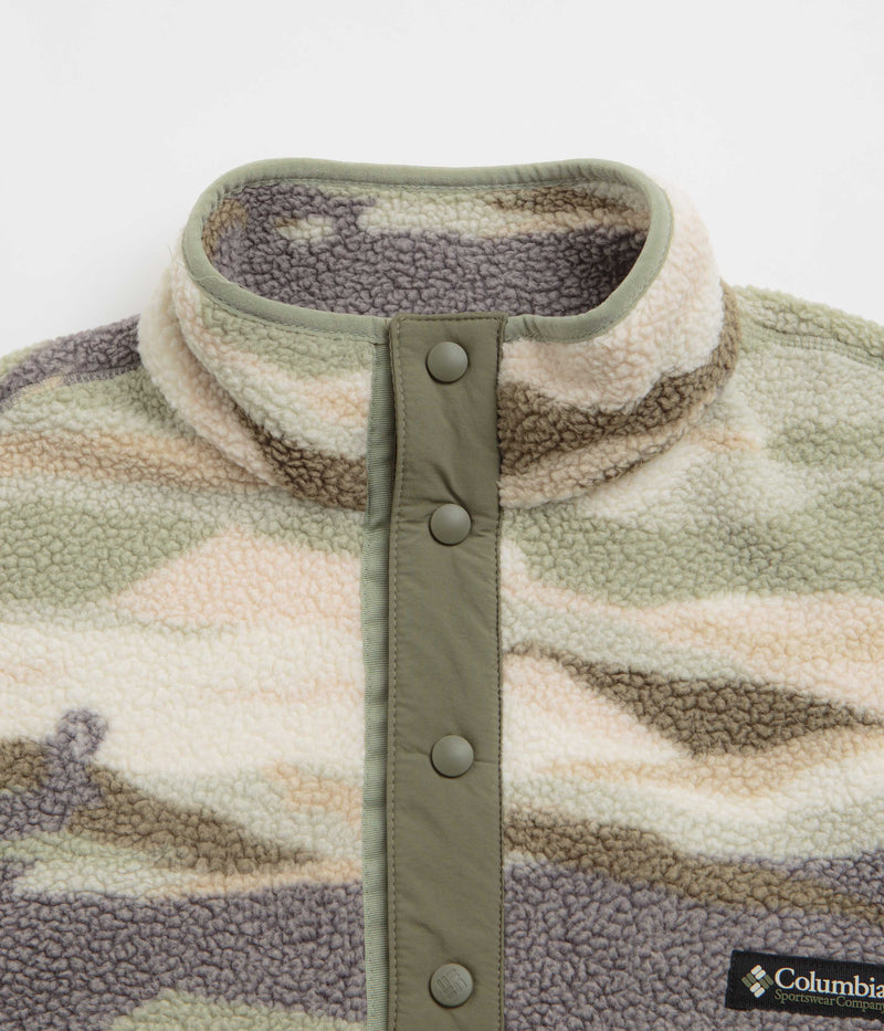 Columbia Helvetia II Printed Half Snap Fleece in Safari Rogue Valley