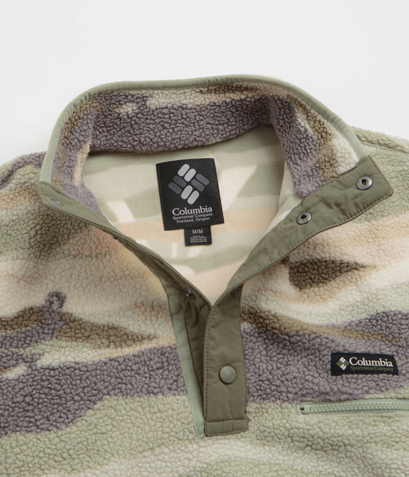 Columbia Helvetia II Printed Half Snap Fleece in Safari Rogue Valley