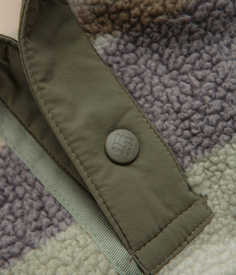 Columbia Helvetia II Printed Half Snap Fleece in Safari Rogue Valley