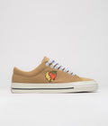 Converse x Sky High Farm One Star Pro Ox Shoes in Brown and Egret