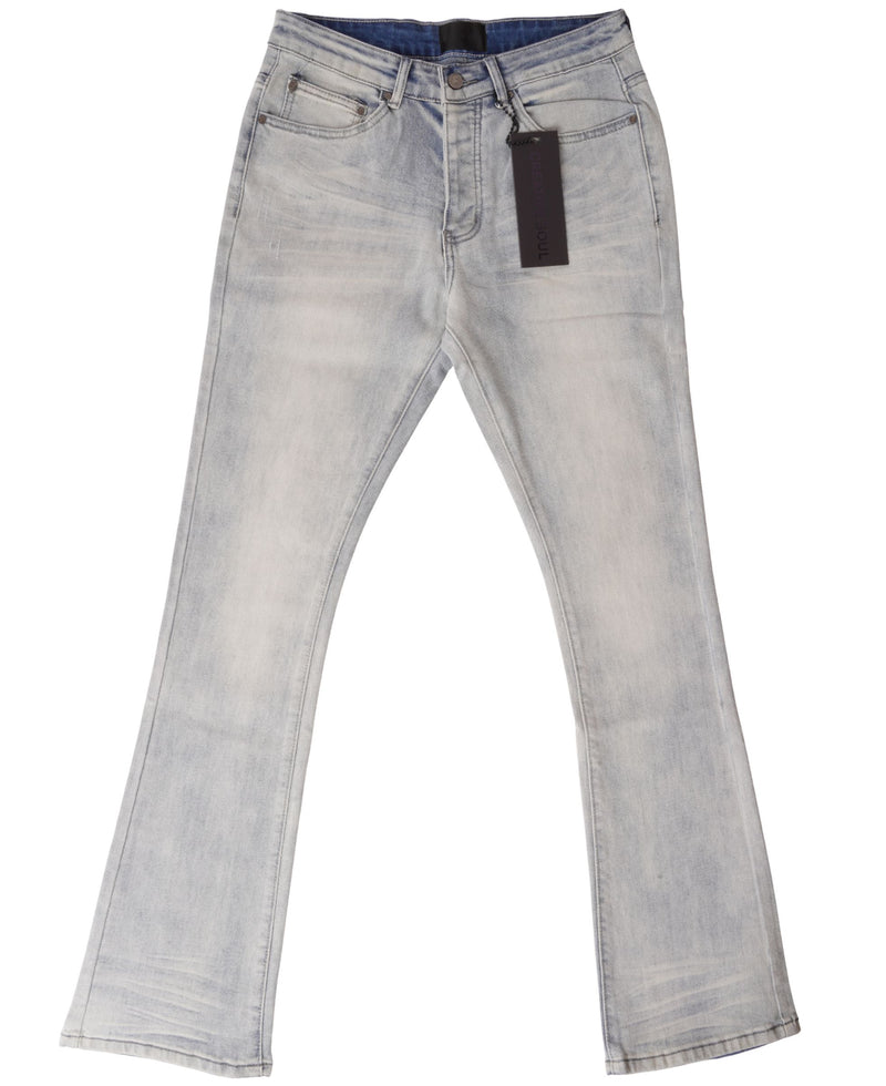 Creative Soul Flared Jean - Light Wash
