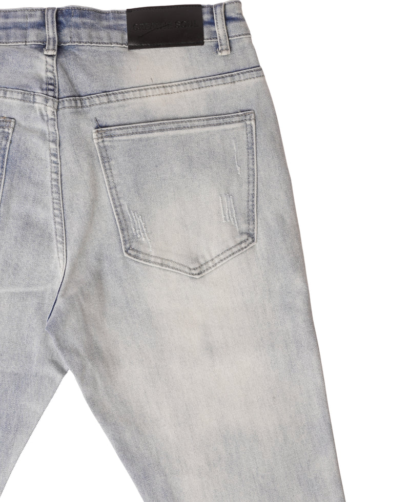 Creative Soul Flared Jean - Light Wash