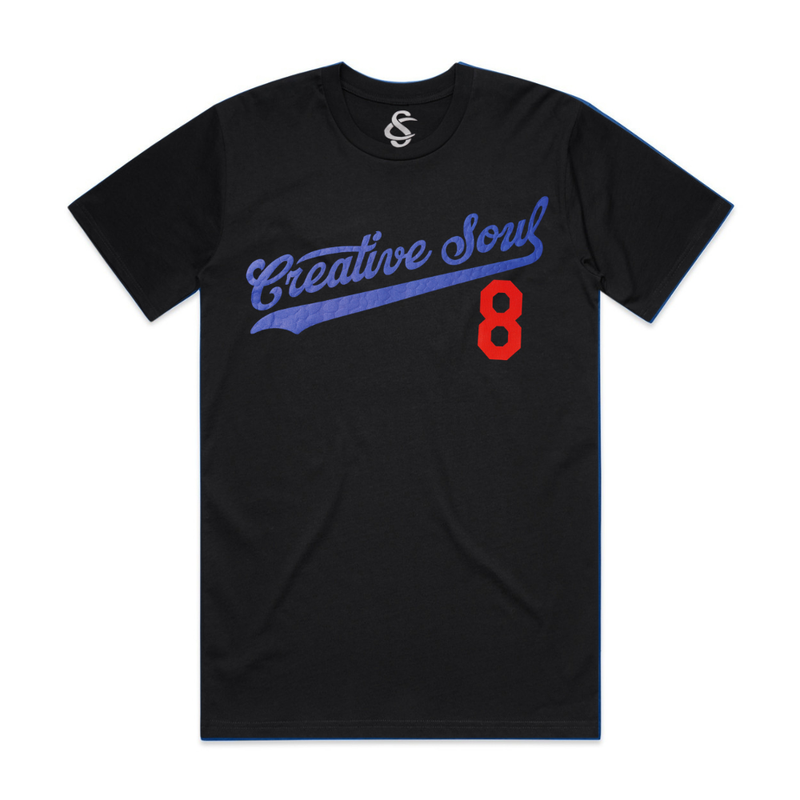 Creative Soul Numbers Tee (Black)