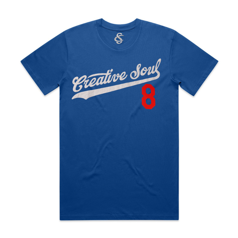 Creative Soul Numbers Tee (Blue)