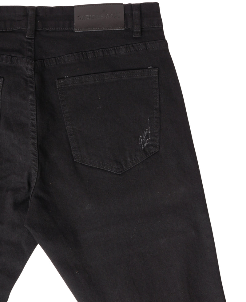 Creative Soul Slim Jean - Jet Black