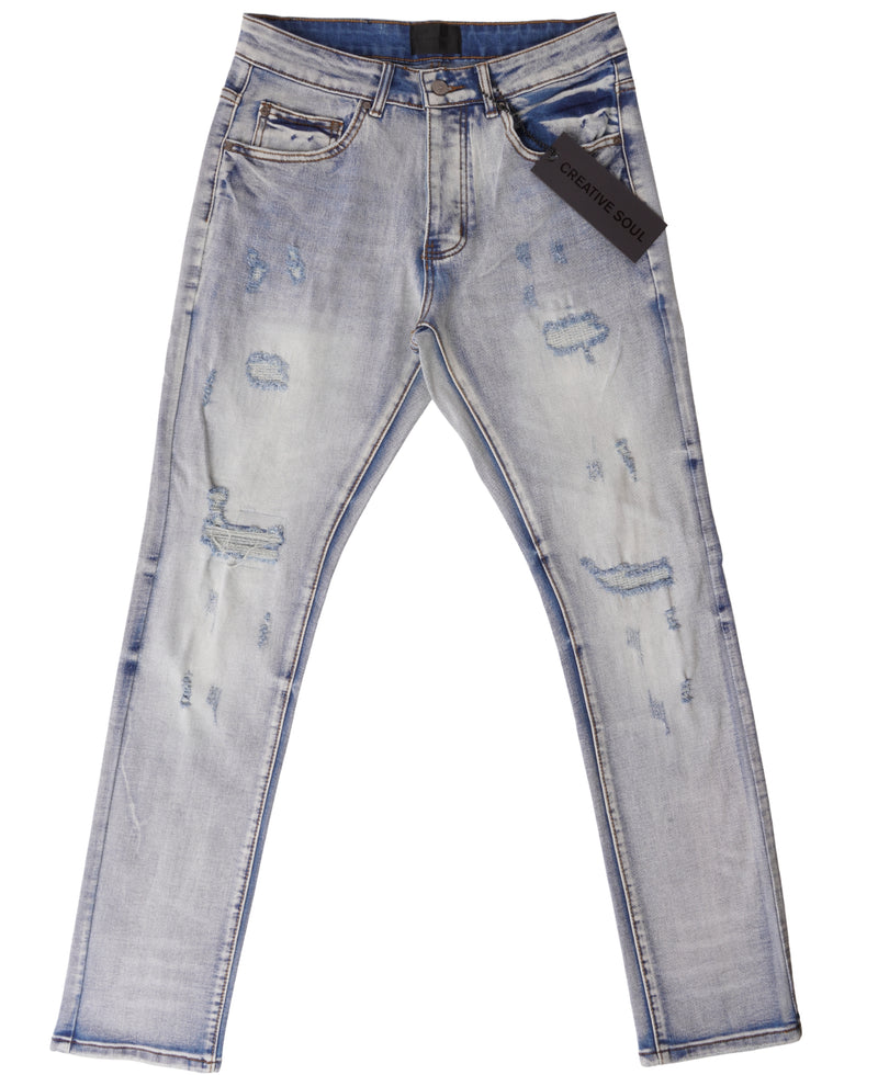 Creative Soul Slim Jean - Medium Wash
