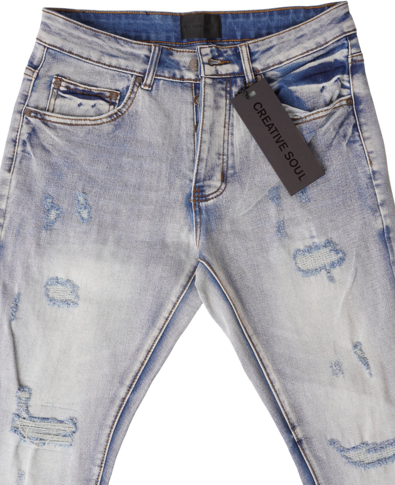 Creative Soul Slim Jean - Medium Wash
