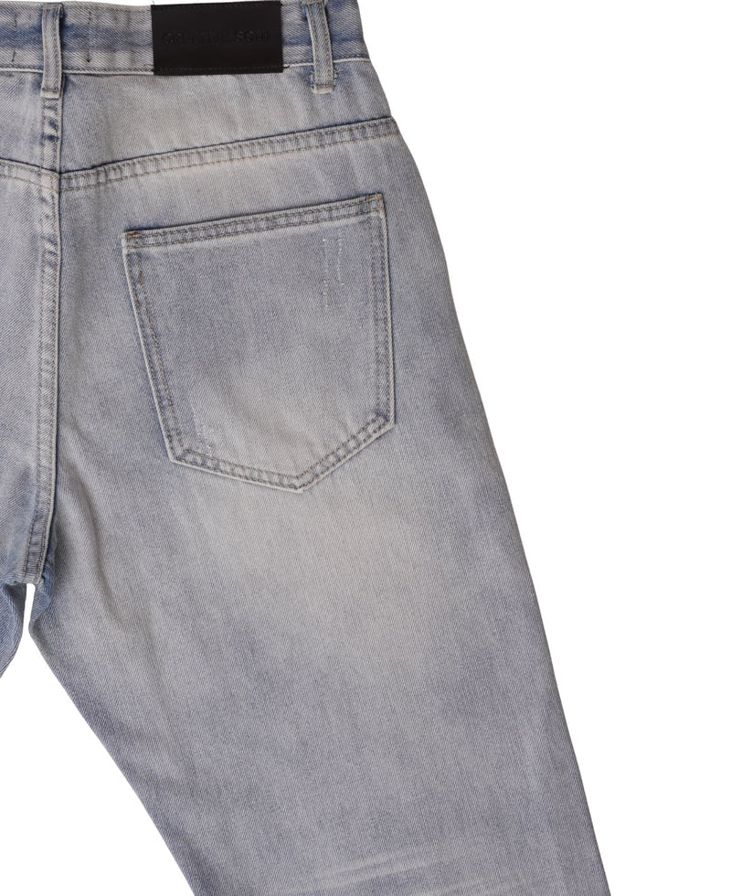 Creative Soul Straight Leg Jean - Light Wash