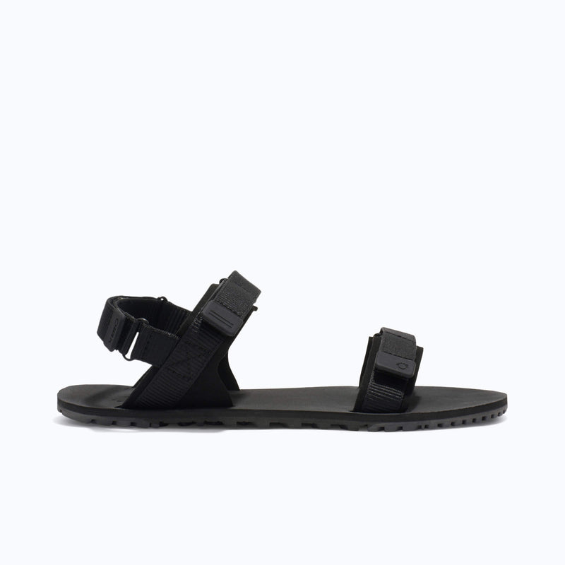 Xero Shoes D-Trail Women Sandal at Black with Toe Facing Right