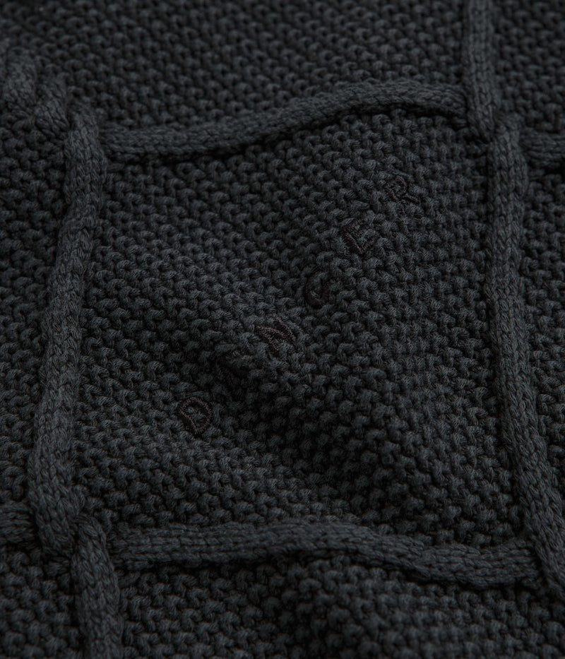 Dancer Fence Knit Sweatshirt in Charcoal